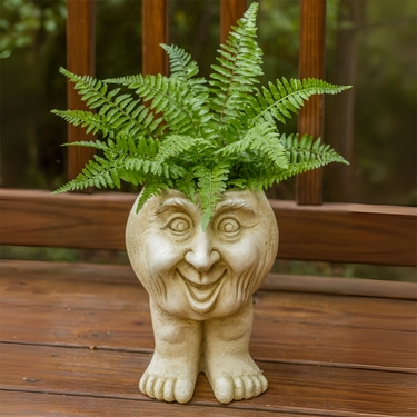 Happy Face Planter (Set of 2) - Click to enlarge