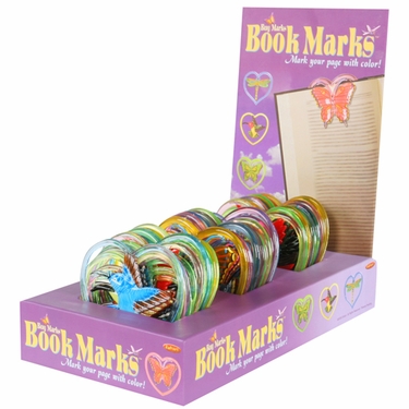 Heart Shaped Bookmark BugMarks - Click to enlarge
