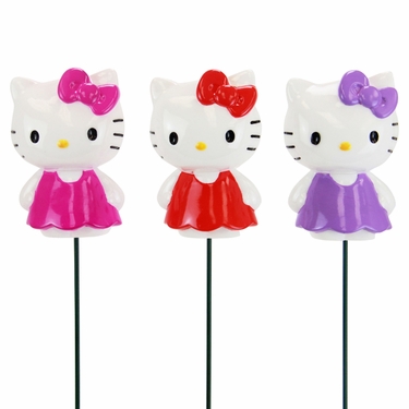 Hello Kitty Plant Stakes (Set of 3) - Click to enlarge