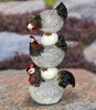 Hen & Rooster Stacked w/Eggs
