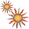 Henna Batik Sun Wall Decor (Set of 2)