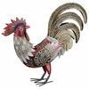 Henna Rooster Decor - Red/White