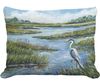 Heron Marsh Outdoor Pillow