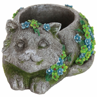Flower Kitten Planter - Click to enlarge