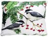 Holiday Chickadee Outdoor Pillow