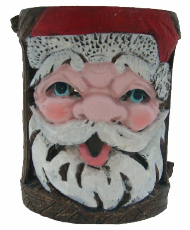 Holiday Garden Tiki Stakes - Santa (Set of 4) - Click to enlarge