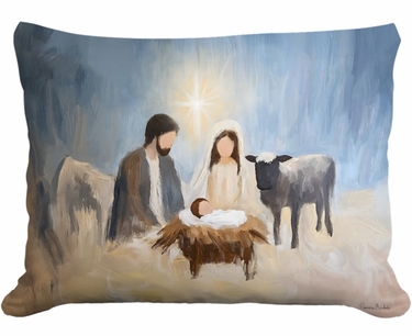 Holy Family Outdoor Pillow - Click to enlarge