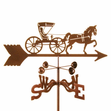 Horse & Buggy - Doctor Weathervane - Click to enlarge