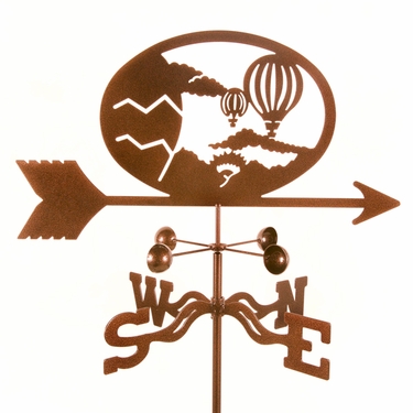 Hot Air Balloons Weathervane - Click to enlarge