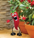Hot Pepper Decor - Happy (Set of 2)