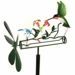 Hummingbird Dragonfly Whirligig Stake Hummingbird Dragonfly Whirligig Stake