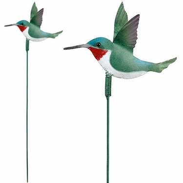 Hummingbird Garden Stakes (Set of 6) - Click to enlarge