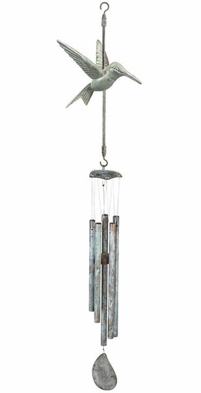 Hummingbird Wind Chime - Click to enlarge