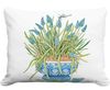 Hyacinth Flowers Outdoor Pillow