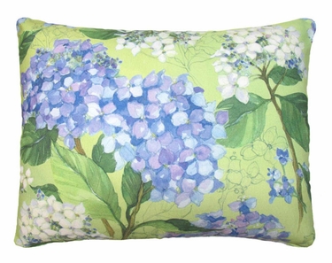 Hydrangea Bunches Outdoor Pillow - Click to enlarge