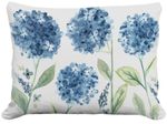 Four Hydrangeas Outdoor Pillow