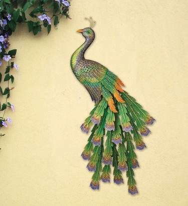 Imperial Peacock Wall Decor - Click to enlarge