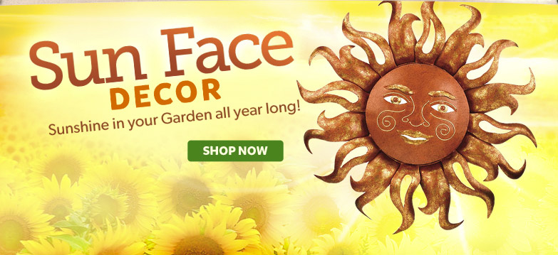 Sun Face Decor