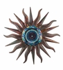 Indigo Sun Wall Decor
