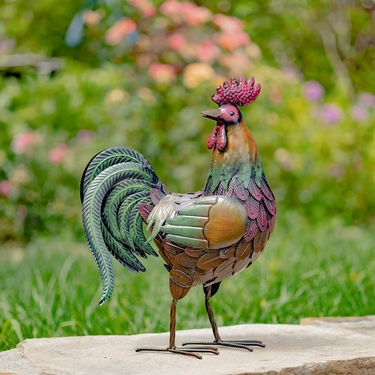 Assorted Iron Roosters (Set of 6) only $579.99 at Garden Fun