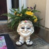 Janice Face Planter - Antique Finish