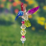 22" Hummingbird 5-Tone Pot Stakes (Set of 6)