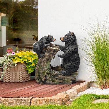 Joyful Bears Garden Fountain - Click to enlarge
