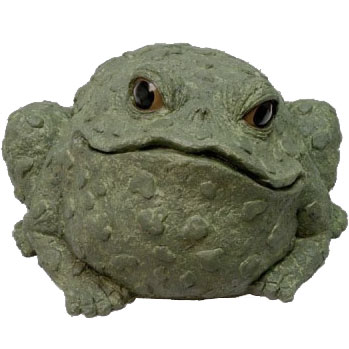 Jumbo Toad Statue - Evergreen - Click to enlarge