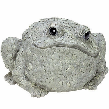 Jumbo Toad Statue - Gray - Click to enlarge