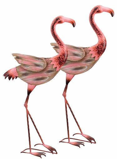 Key West Upright Flamingos (Set of 2) - Click to enlarge