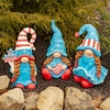 Lady Patriot Garden Gnomes (Set of 3)