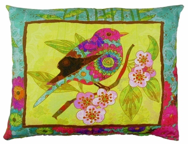 Ladybird Bright 1 Outdoor Pillow - Click to enlarge