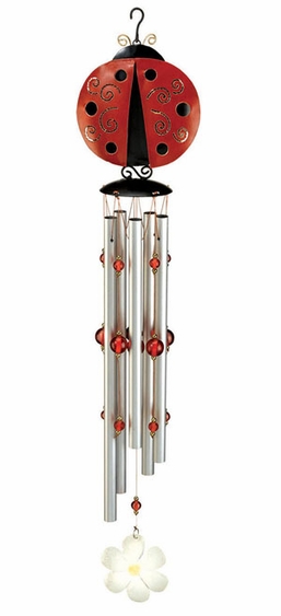 Ladybug Wind Chime - Click to enlarge
