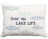 Lake Life Livin' Outdoor Pillow