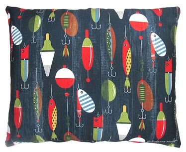 Lake Life Lures Outdoor Pillow - Click to enlarge
