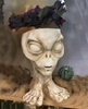 Mother "Aurora" Alien Planter - Antique Finish