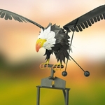 Large Bald Eagle Rocker Stake Large Bald Eagle Rocker Stake