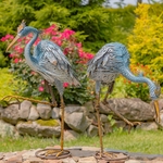 Great Blue Heron Birds (Set of 2)
