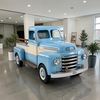 Large Iron Blue "HOUSTON" Truck w/LED Headlights