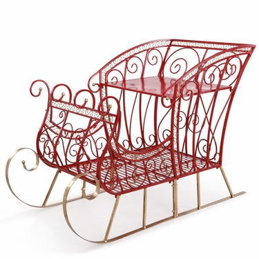 Large Christmas Santa Sleigh - Click to enlarge