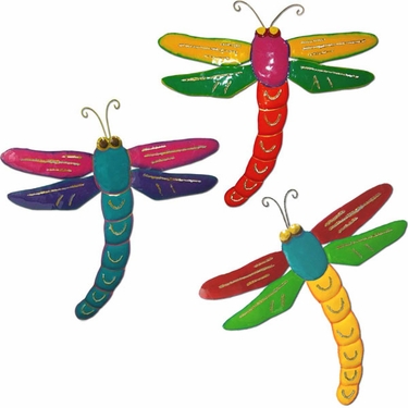 Large Dragonfly Wall Decor (Set of 3) - Click to enlarge
