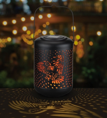 Large Eagle Shadow Lantern (Set of 2) - Click to enlarge