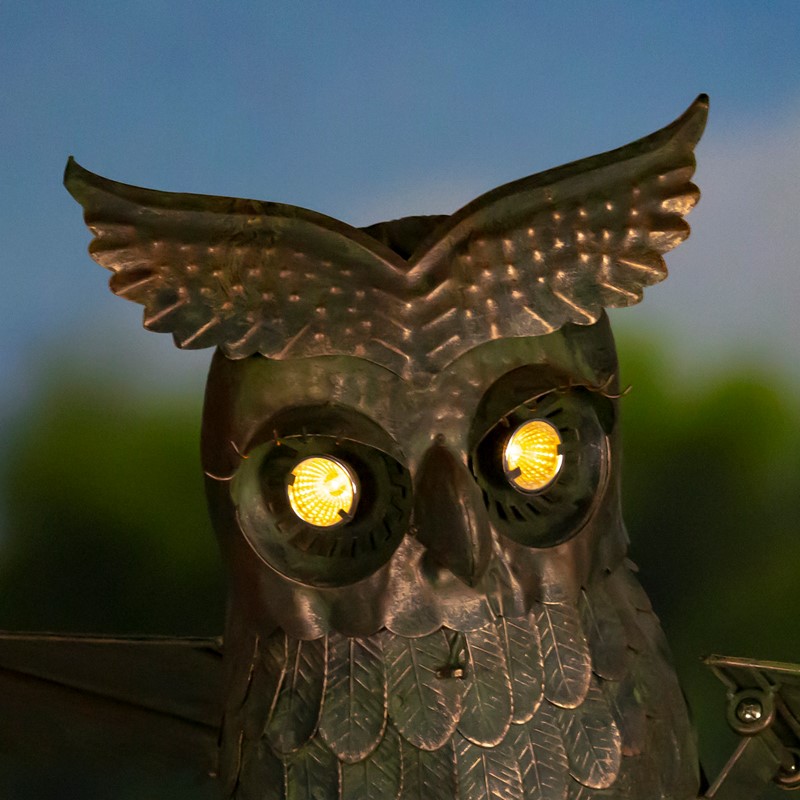 Large Flying Owl w/Moving Wings & Solar Eyes only $579.99 at
