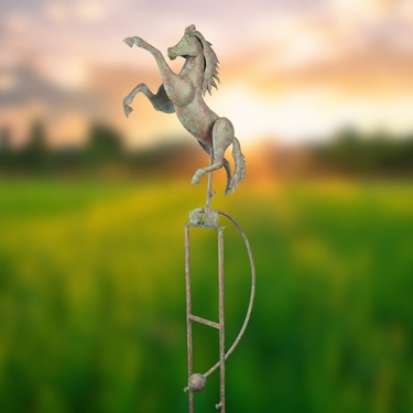 Large Horse Rocker Stake - Click to enlarge