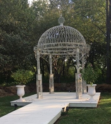 Large Iron Garden Gazebo 