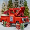 Large Iron Red "HOUSTON" Truck 
