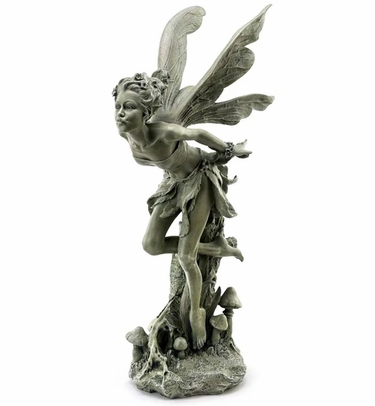 Large Kissing Fairy - Green - Click to enlarge