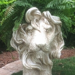Large Lion Planter - Antique Finish
