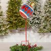 Large Multi-Colored Christmas Ornament Garden Stake