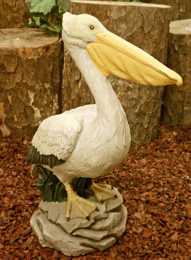 Large Pelican Statue - Painted - Click to enlarge